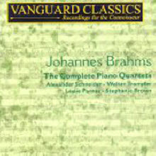 Alexander Schneider Stephanie Brown - Brahms : The Complete Piano Quartets (2CD/수입/미개봉/atmcd1228)