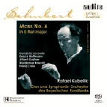 Rafael Kubelik Chor Und Symphonie-Orchester Des Bayerischen Rundunks - Schubert : Mass No.6 In E-Flat Major (SACD Hybrid/수입/미개봉/92541)