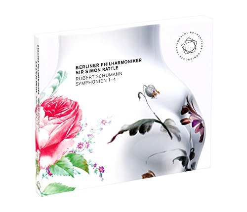 Simon Rattle 슈만: 교향곡 1-4번 [LP] - 베를린 필하모닉, 사이먼 래틀 (Schumann: Complete Symphonies)