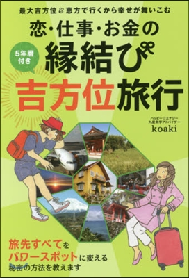 戀.仕事.お金の緣結び吉方位旅行