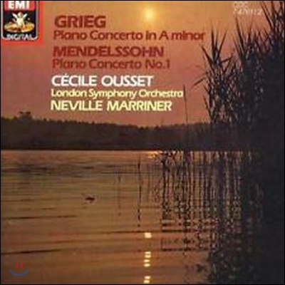 [중고] Cecile Ousset / Grieg, mendelssohn (수입/ksc20025)