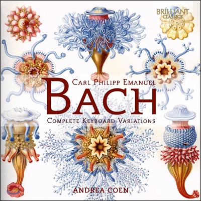 Andrea Coen 칼 필립 에마누엘 바흐: 건반 변주곡 작품 전집 [피아노포르테 연주반] (C.P.E. Bach: Complete Keyboard Variations) 안드레아 코엔