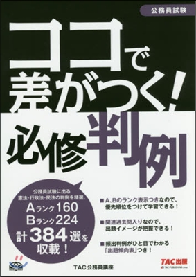 ココで差がつく!必修判例