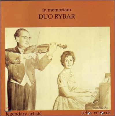 Peter Rybar 페터 라이바 에디션 1집 - 나르디니 / 모차르트 / 드뷔시 / 슈만 / 드보르작 (In Memoriam Duo Rybar - Nardini / Mozart / Debussy / Schumann / Dvorak)