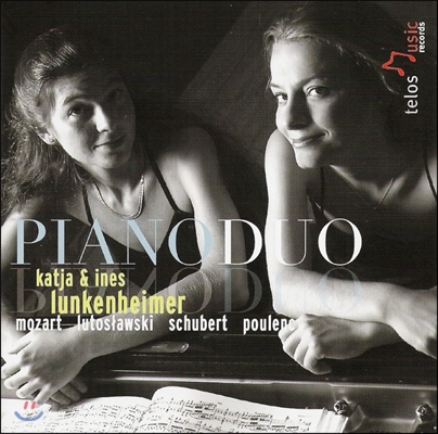 Katja &amp; Ines Lunkenheimer 모차르트 / 루토슬라프스키 / 슈베르트 / 풀랑크: 피아노 이중주 (Piano Duo By Mozart, Lutoslawski, Schubert, Poulenc)