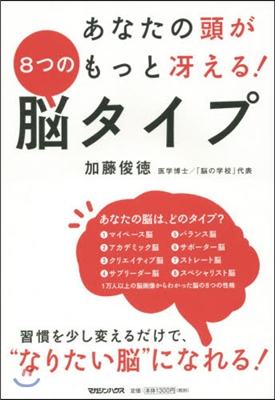 あなたの頭がもっとさええる!8つの腦タイプ