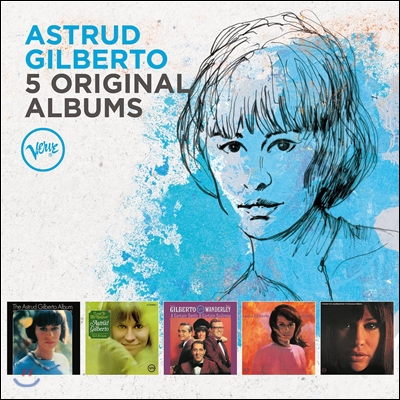 Astrud Gilberto (아스트루드 질베르토) - 5 Original Albums with Full Original Artwork