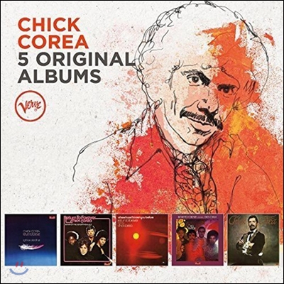 Chick Corea (칙 코리아) - 5 Original Albums with Full Original Artwork Vol. 1