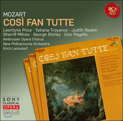 Leontyne Price / Tatiana Troyanos / Erich Leinsdorf 모차르트: 오페라 &#39;코지 판 투테&#39; (Mozart: Cosi Fan Tutte) 레온타인 프라이스, 타티아나 트로야노스, 에리히 라인스도르프