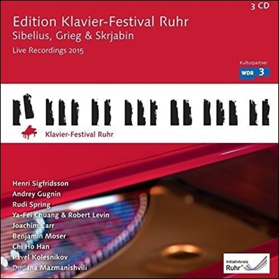 한지호 / Henri Sigfridsson 루르 피아노 페스티벌 34집 2015년 실황 - 시벨리우스 / 그리그 / 스크리아빈 (Edition Klavier-Festival Ruhr - Sibelius, Grieg, Scriabin)