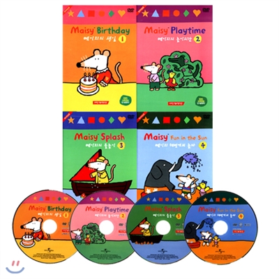 DVD 메이지 4종 세트 Maisy