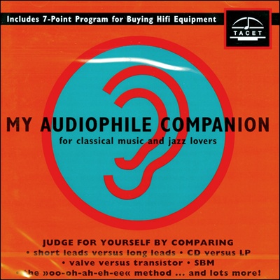 오디오 테스트 CD : 즐겨듣는 오디오파일 1 (Tacet My Audiophile Companion Vol.1)