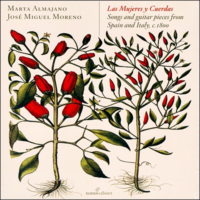 Jose Miguel Moreno / Marta Almanjano 여인과 현 - 스페인과 이탈리아의 노래 및 기타 음악 (Las Mujeres Y Cuerdas)