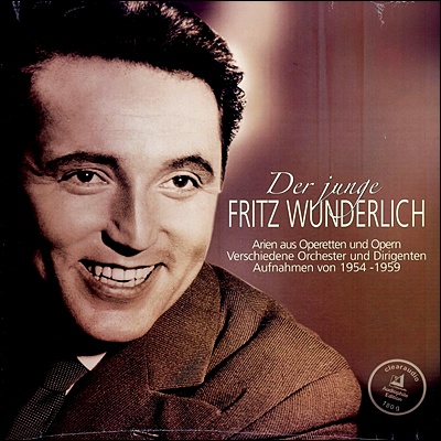 Fritz Wunderlich 젊은 프리츠 분덜리히 : 오페라와 아리아 1954-1959 [LP]