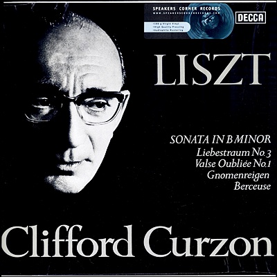 Clifford Curzon 리스트: 피아노 소나타 b단조 (A Liszt Recital) 클리포트 커즌