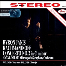 Byron Janis / Antal Dorati 라흐마니노프: 피아노 협주곡 2번 - 바이런 제니스 (Rachmaninov: Piano Concerto No.2) [LP]