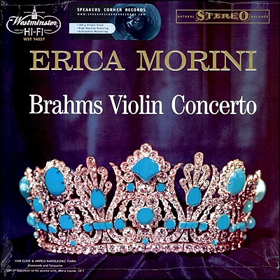 Erica Morini 브람스: 바이올린 협주곡 (Brahms: Violin Concerto Op.77) [LP]