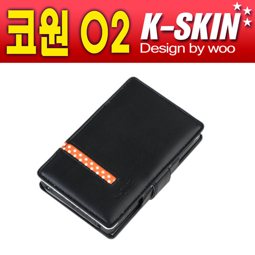 [K-SKIN 정품] 코원 PMP O2/DMB/DIC전용 고급가죽케이스(터치펜포함) + 특별사은품