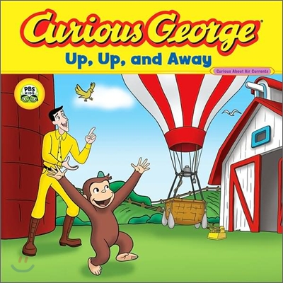 Curious George Up, Up, and Away (Cgtv 8x8)