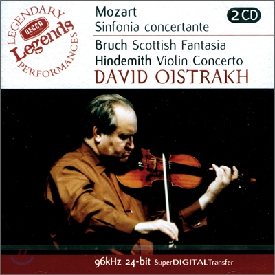 David Oistrakh 브루흐: 스코틀랜드 환상곡 - 다비드 오이스트라흐 (Mozart / Bruch / Hindemith)