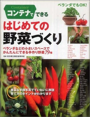 コンテナでできるはじめての野菜づくり