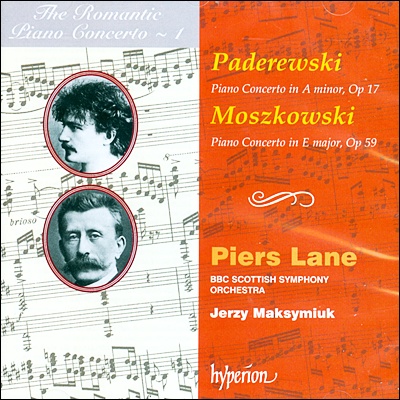 낭만주의 피아노 협주곡 1집 - 모즈코프스키 / 파데레프스키 (The Romantic Piano Concerto 1 - Moszkowski / Paderewski0