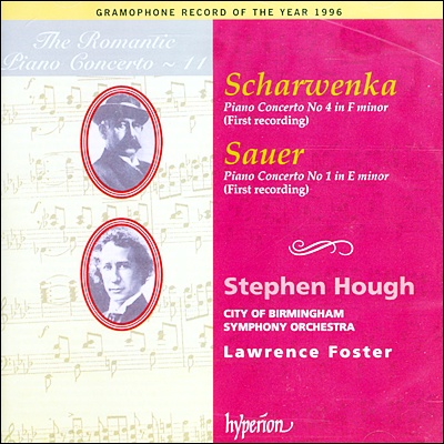 낭만주의 피아노 협주곡 11집 - 샤르벤카 / 자우어 (The Romantic Piano Concerto 11 - Scharwenka / Sauer) Stephen Hough