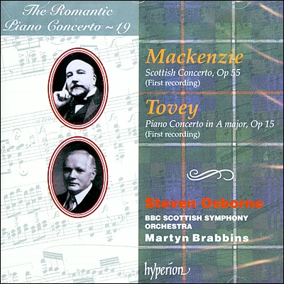 낭만주의 피아노 협주곡 19집 - 맥켄지 / 토베이 (The Romantic Piano Concerto 19 - Tovey &amp; Mackenzie)