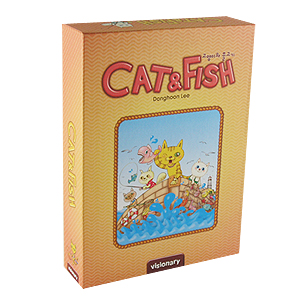 [보드게임친구들]『고양이와물고기』어부가 되어 물고기를 잡는 전략게임/cat & fish