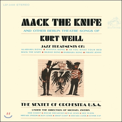 The Sextet Of Orchestra U.S.A. (섹스텟 오브 오케스트라 유에스에이) - Mack The Knife and Other Berlin Theatre Songs of Kurt Weill