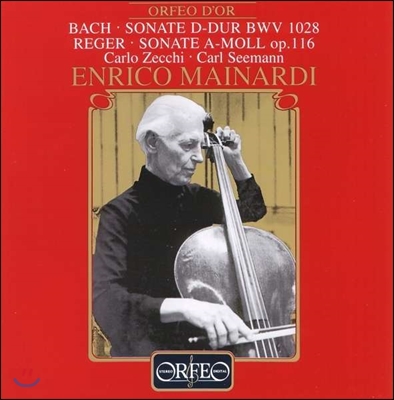 Enrico Mainardi 바흐 / 레거: 피아노와 첼로를 위한 소나타 - 엔리코 마이나르디 (J.S. Bach / Max Reger: Sonata for Cello and Piano)