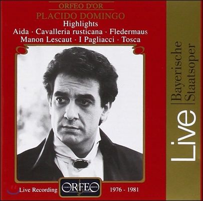 Placido Domingo 플라시도 도밍고 - 하일라이트: 아이다, 카발레리아 루스티카나, 박쥐, 마농 레스코 (Placido Domingo - Highlights: Aida, Cavalleria Rusticana, Fledermaus, Manon Lescaut, I Pagliacci, Tosca)