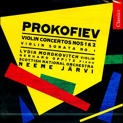 Lydia Mordkovitch 프로코피에프: 바이올린 협주곡, 바이올린 소나타 1번 