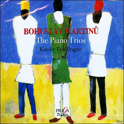 마르티누 : 피아노 트리오 1-3번, 트리오를 위한 베르주레트