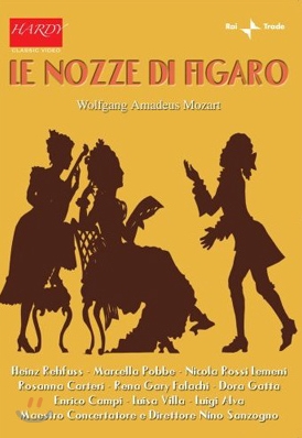 Nino Sanzogno 모차르트: 오페라 &#39;피가로의 결혼&#39; - 화면: 흑백 (Mozart: Le Nozze di Figaro) 