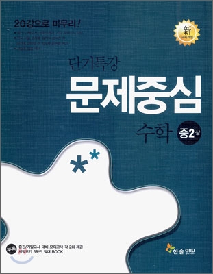 내신대비 단기특강 문제중심 수학 중 2-상 (2010년)