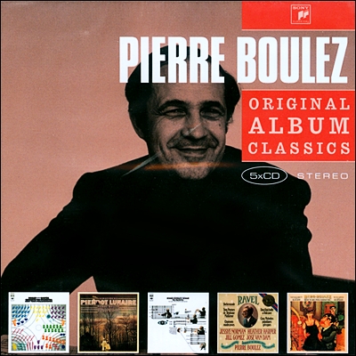 Pierre Boulez 피에르 불레즈 작품 모음집 (Original Album Classics)