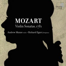 Andrew Manze - 모차르트 : 바이올린 소나타 (Mozart : Violin Sonata K.377 K.380 K.403 K.376) (Digipack/수입/미개봉/hmu907380)
