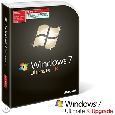 [MS]한글 윈도우7 얼티밋 업그레이드용 Windows 7 Ultimate Kor UP