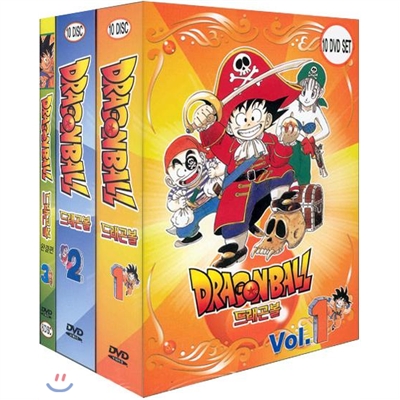 드래곤볼 Vol.1-3 완결풀세트 (Dragon Ball. 1회-153회)