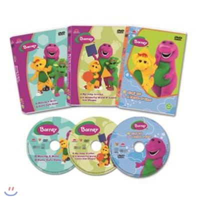 PBS(미국 교육방송) &quot;Barney and Friends 3종&quot; DVD세트