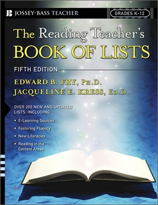 Reading Teacher's Book of Lists