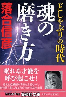 どしゃぶりの時代魂の磨き方