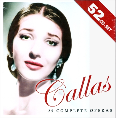 마리아 칼라스 25개의 오페라 전집