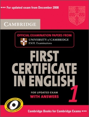 Cambridge First Certificate in English 1 with Answers
