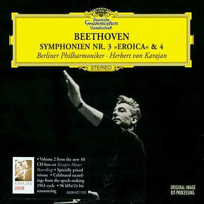Herbert von Karajan 베토벤: 교향곡 3번, 4번 - 카라얀