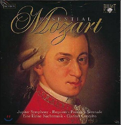 에센셜 모차르트: 주피터 교향곡, 레퀴엠, 포스트혼 세레나데, 아이네 클라이네 나흐트무지크, 클라리넷 협주곡 (Essential Mozart: Jupiter Symphony, Requiem, Eine Kleine Nachtmusik)