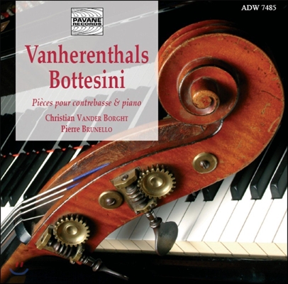 Christian Vander Borght 자크 방에랑탈 / 보테시니: 더블베이스와 피아노를 위한 작품집 (Jacques Vanherenthals / Bottesini: Pieces for Double Bass[Contrabass] &amp; Piano)