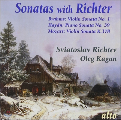 Oleg Kagan / Sviatoslav Richter 스비아토슬라브 리히터와 올레그 카간 - 브람스 / 하이든 / 모차르트: 바이올린, 피아노 소나타 (Sonatas With Richter - Brahms / Haydn / Mozart)