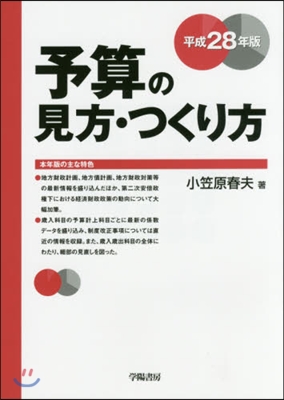 平28 予算の見方.つくり方